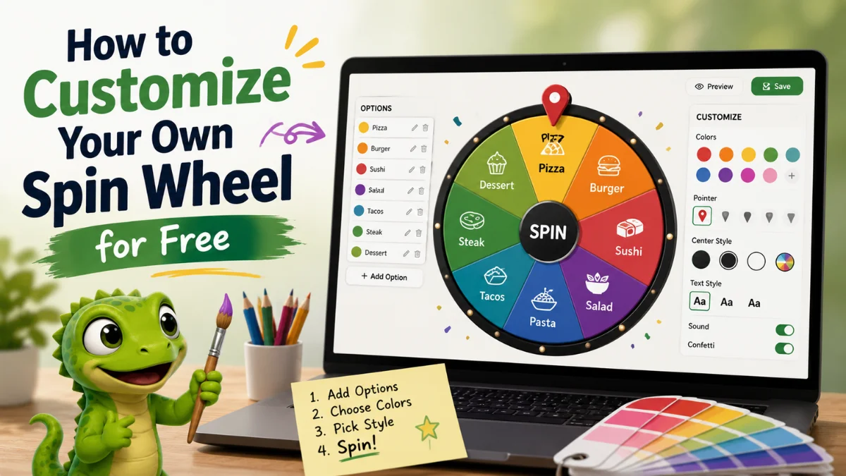 How to Customize Your Own Spin Wheel for Free