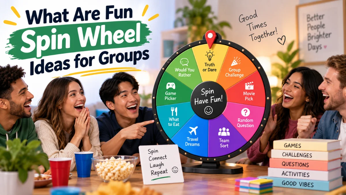 What Are Fun Spin Wheel Ideas for Groups